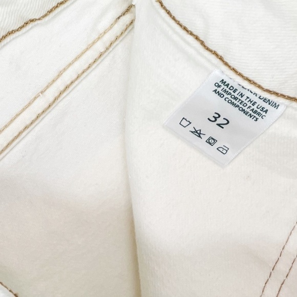 NWT Just Black High Rise Utility Cargo Shorts In Cream - Picture 7 of 8